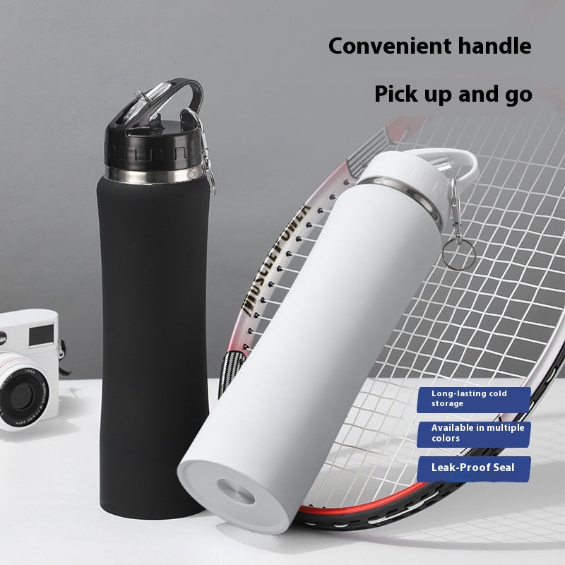 Double-Layer Stainless Steel Insulated Travel Mug - 500ML-750ML Portable Cup