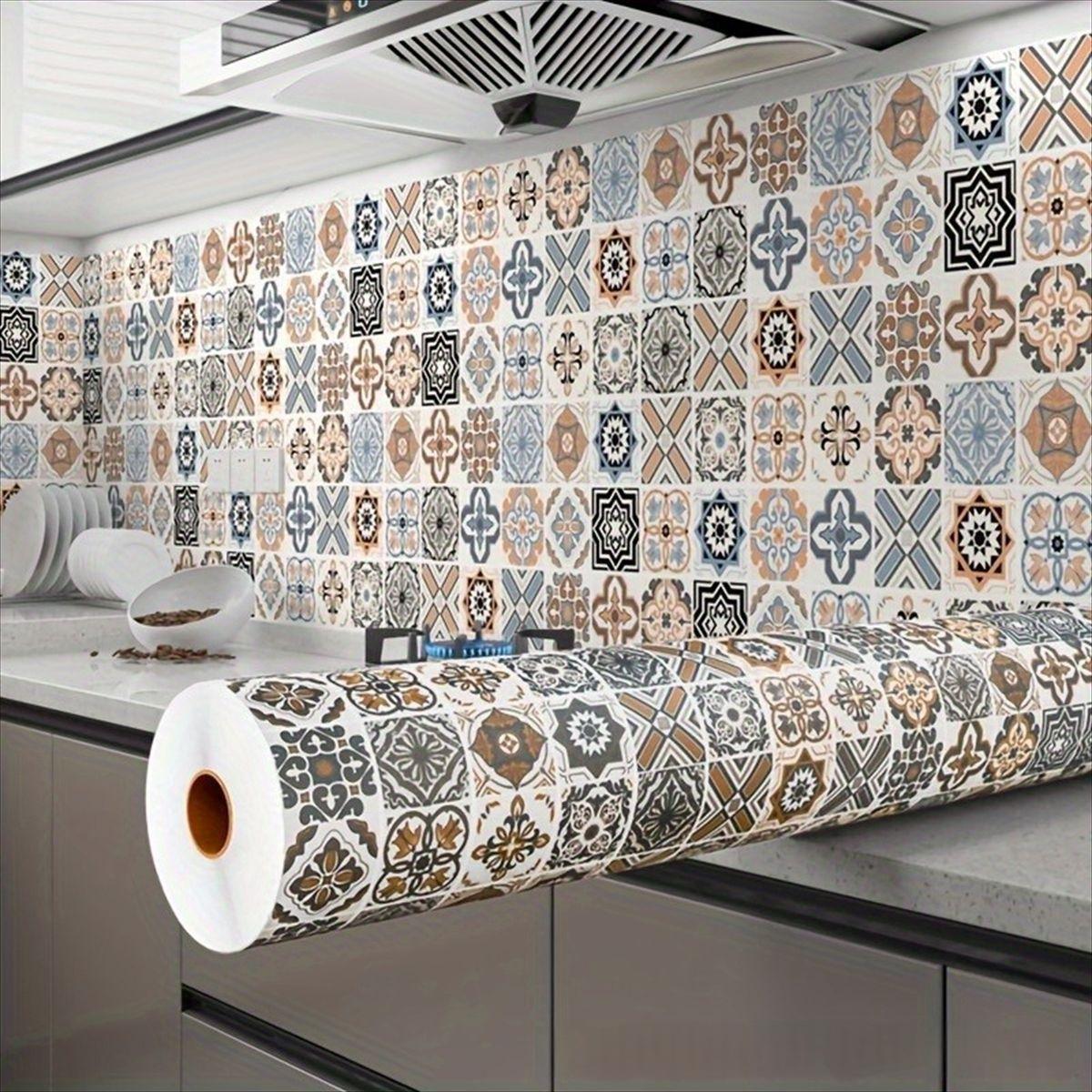 Matte Self-Adhesive PVC Wallpaper - Moisture-Resistant & Stainproof for Home & Dorm Decor