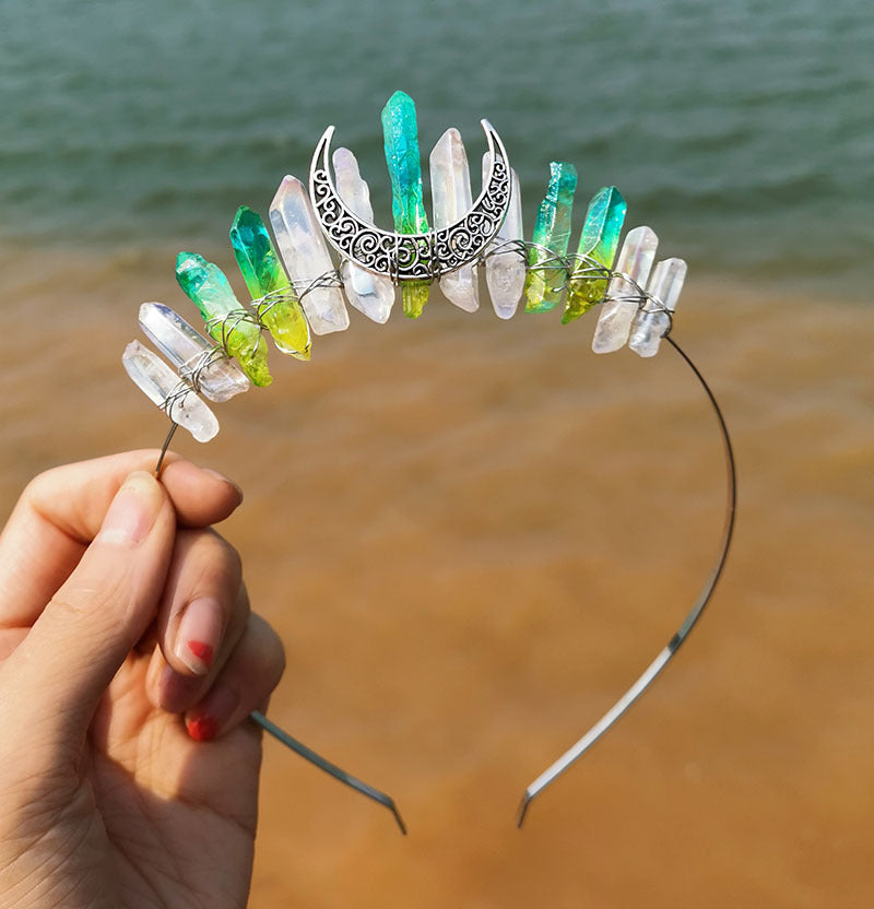 Witch Moon Crystal Headband