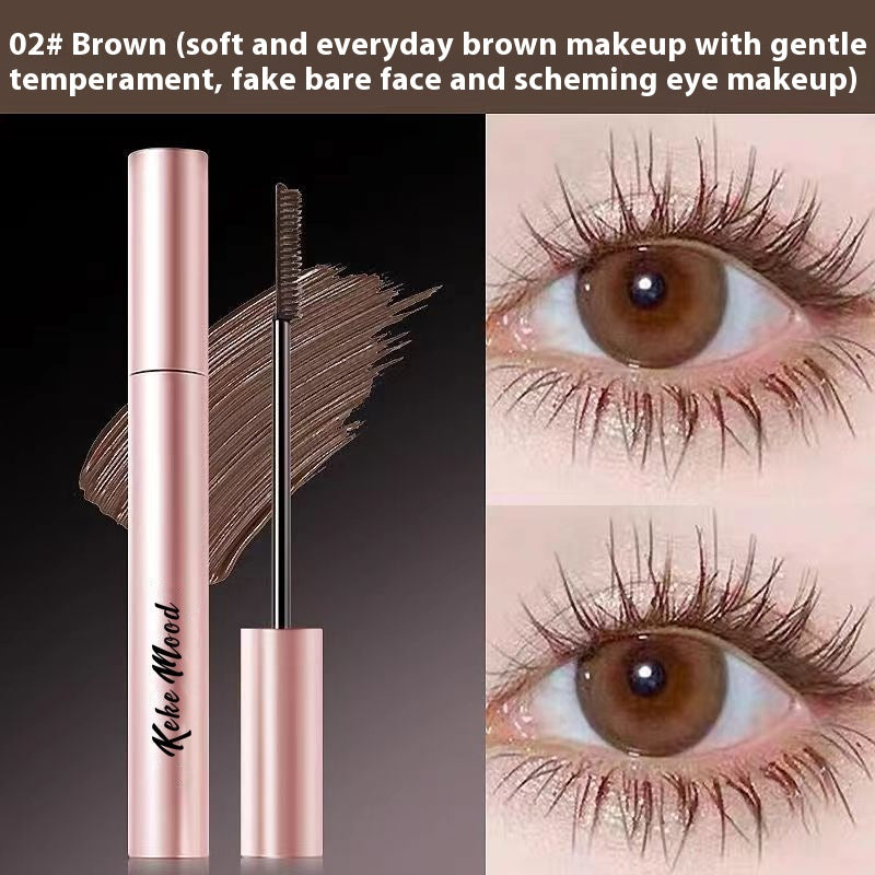 Waterproof Long-Lasting Curling Mascara - Smudge-Proof & Sweatproof Makeup