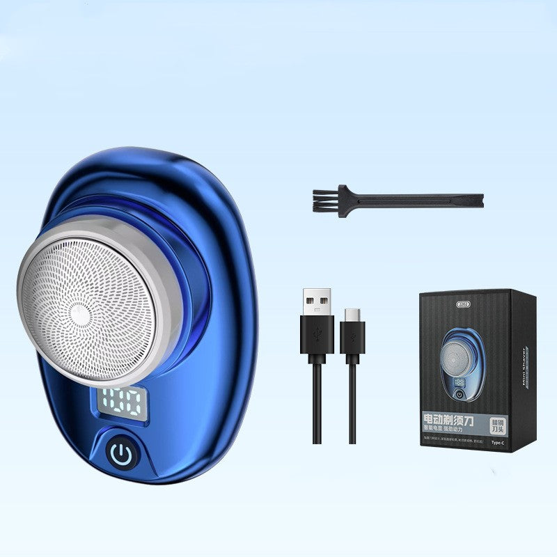 Waterproof Electric Travel Razor - Portable USB Rechargeable Shaver
