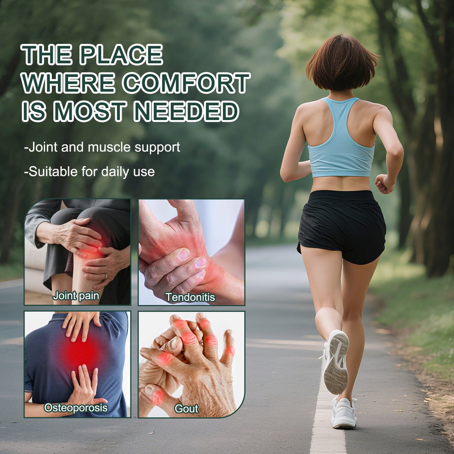 Body Massage Cream for Sore Joints - 100g Relaxation Skin Care