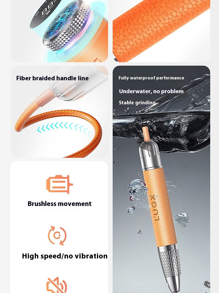 Waterproof Brushless Nail Polishing Machine - Electric Nail Art Tool