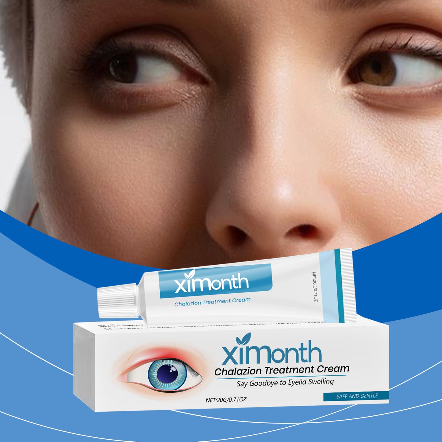 Eye Soothing Cream 20g - Gentle Eye Care for Sensitive Skin