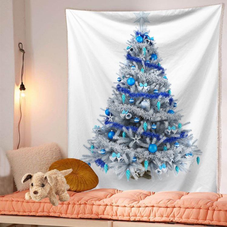 Christmas Tapestry Tablecloth with Cartoon Anime Pattern - Multiple Sizes & Styles