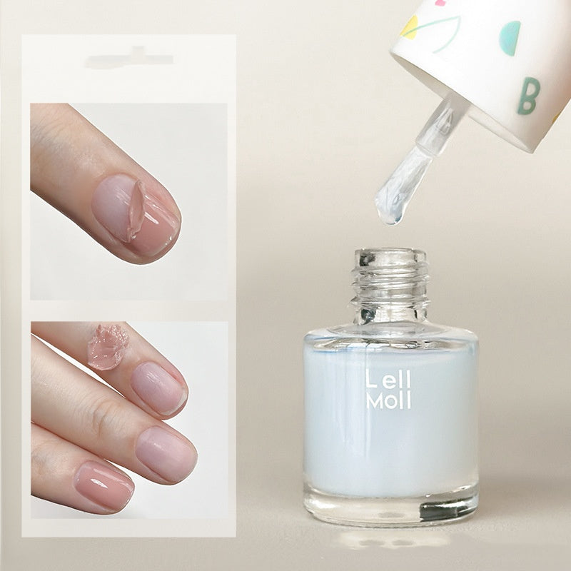 Water-Based Tearable Nail Polish - Quick-Drying & Odor-Free Formula