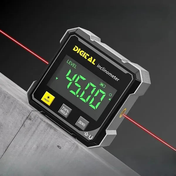Digital Magnetic Angle Gauge Inclinometer with LCD Display - Hand Tool