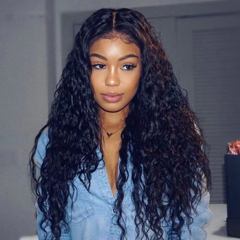 Women's Curly Synthetic Wig with Multiple Color Options - African Fashion Style