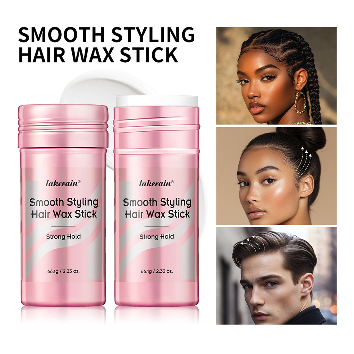 Hair Patch Balm Anti-frizz Fluffy Matte Long-lasting Setting Pomade