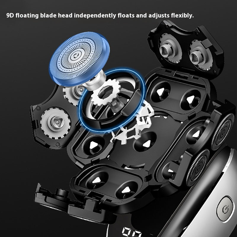 6-in-1 Hair Clipper & Grooming Kit, Rechargeable