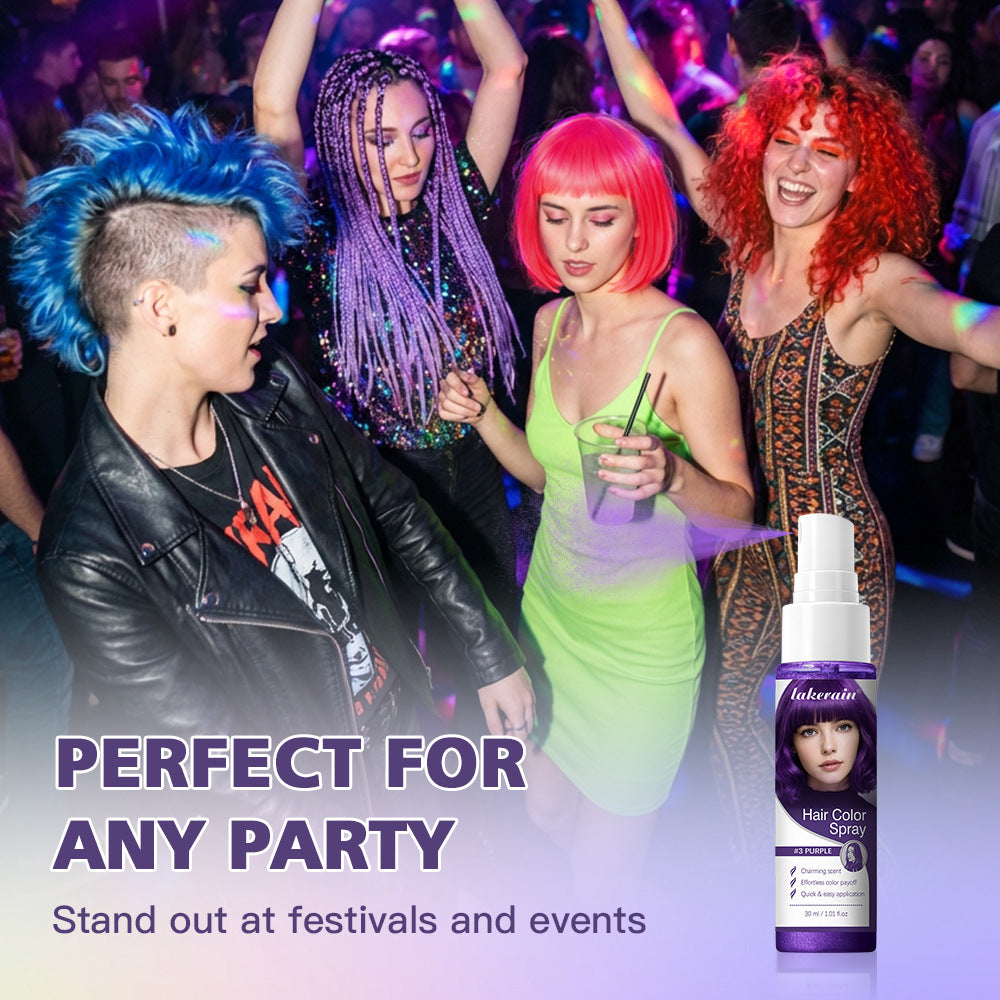 Temporary Hair Spray - Color-Boosting Hair Mist for Events & Parties