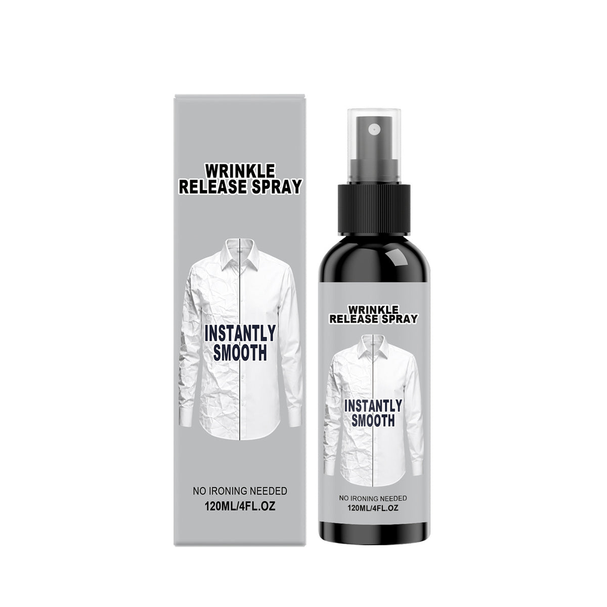120ml Wrinkle Release Spray for Clothes & Fabric - Home & Laundry