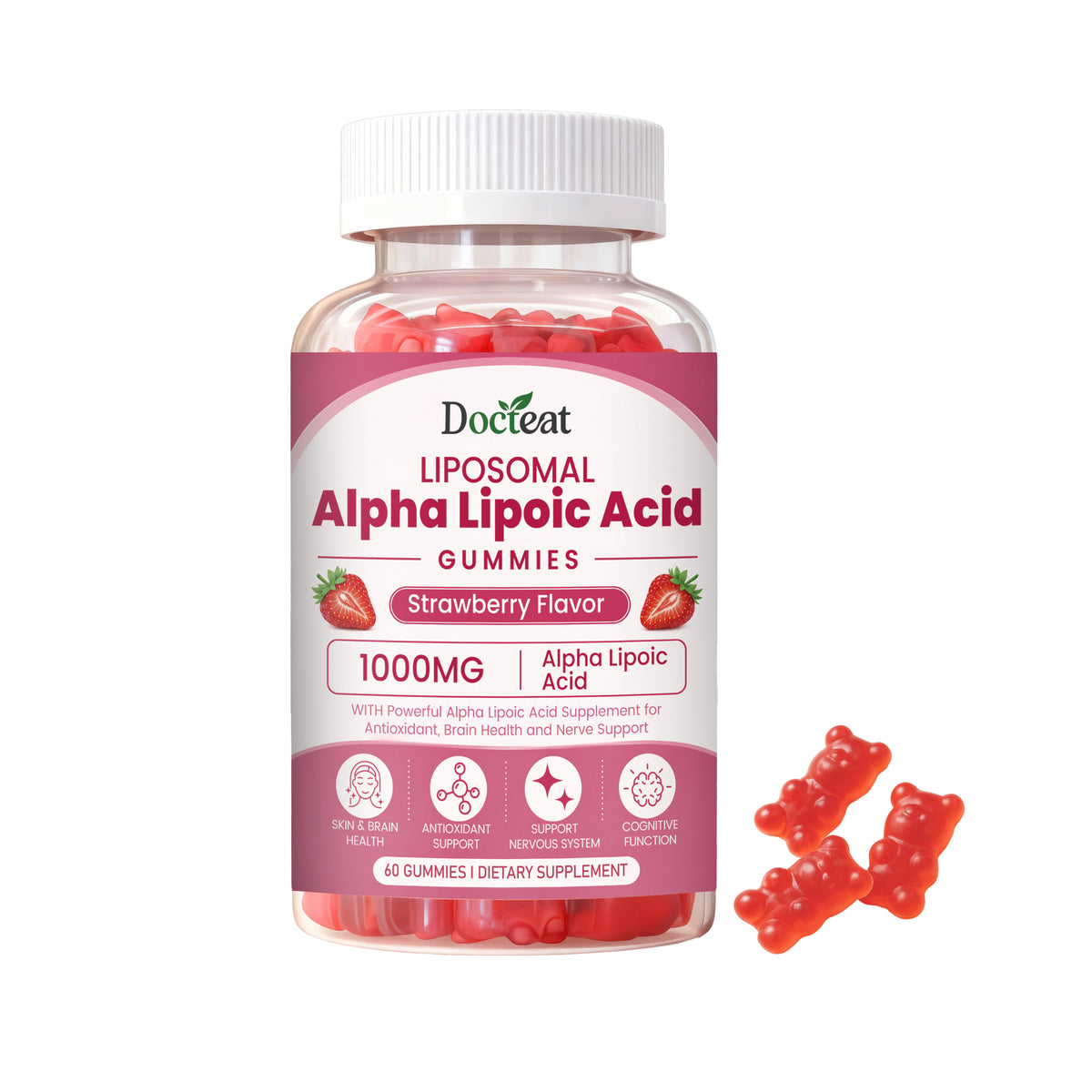Vitamin C & Alpha Lipoic Acid Gummies - 60 Count