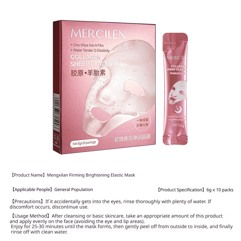 Brightening Firming Hydrating Facial Mask Pack - 10PCS