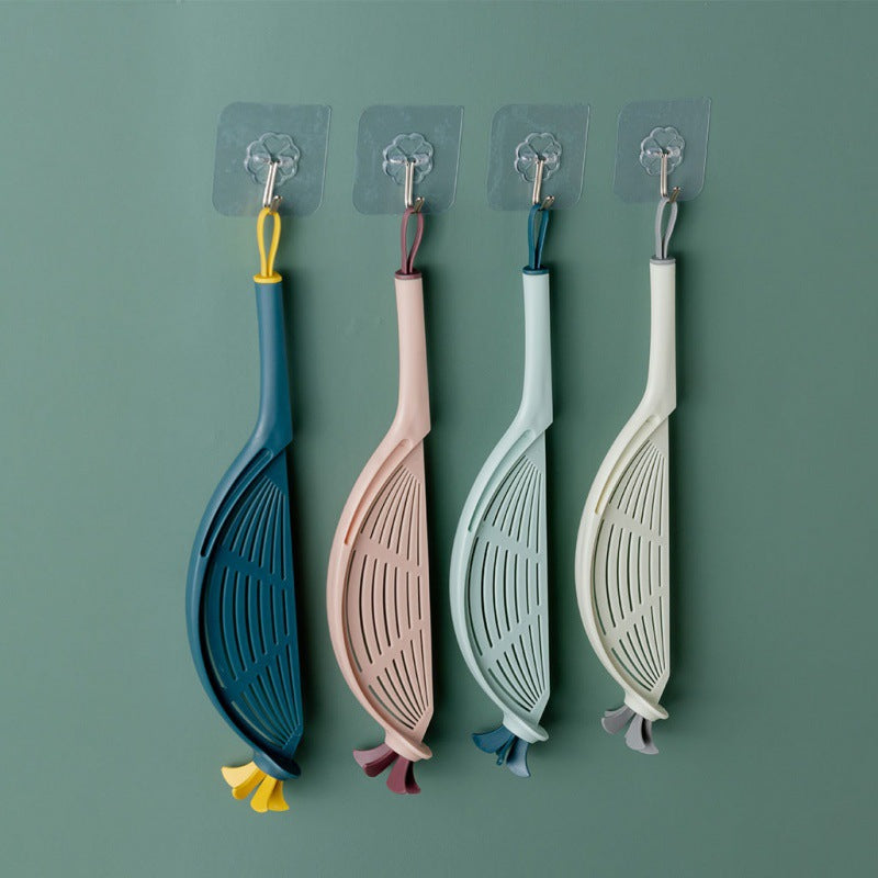 Multifunctional Kitchen Colander with Hanging Design for Fruits Rice & Noodles
