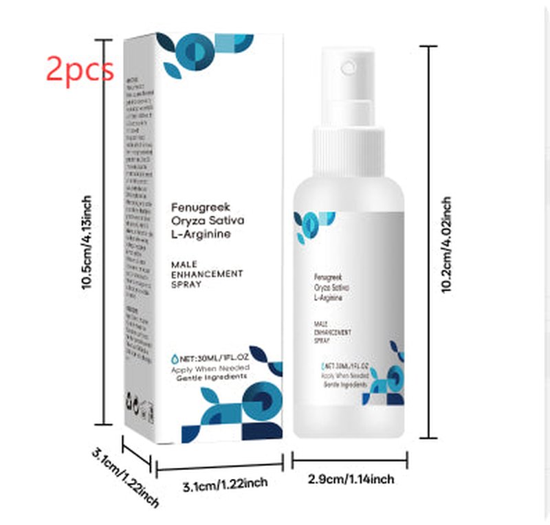 Male Aromatherapy Spray - Mild Enhancer, 30ml, Multiple Quantities