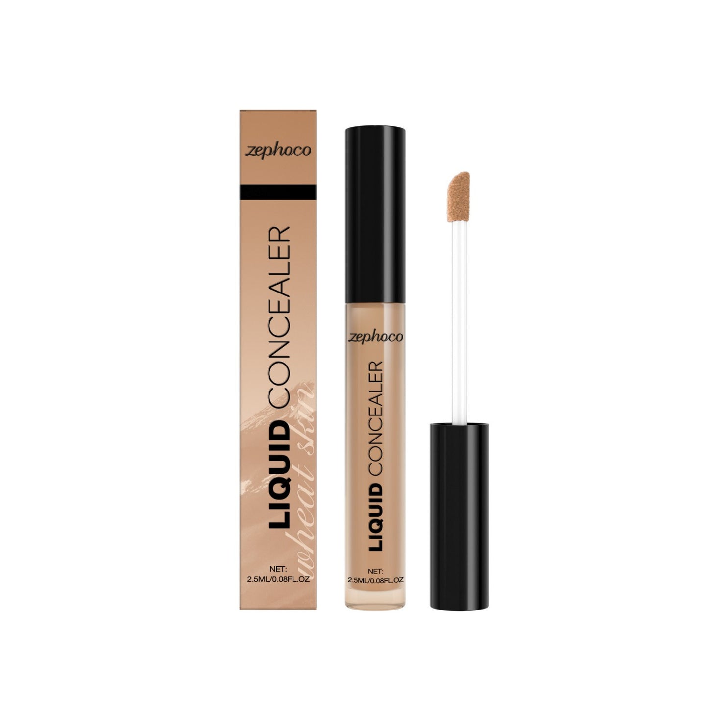 Liquid Concealer for Skin, Long-Lasting Coverup, Multiple Shades