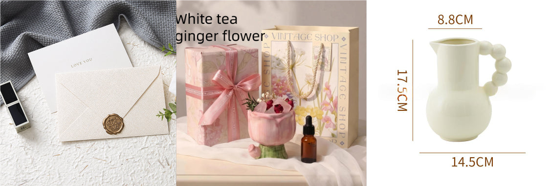 Dried Flower Crystal Diffuser Stone Aromatherapy Home Fragrance