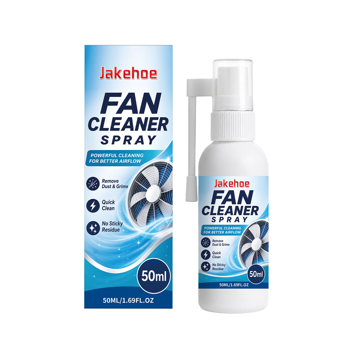Fan Cleaner Spray 50ml for Home & Office Fan Maintenance