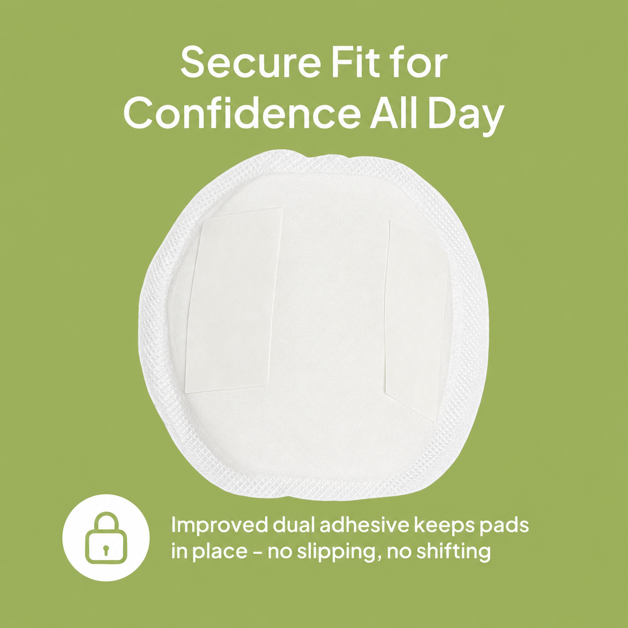 Disposable Breast Pads for Nursing Mothers - 115mm, 864 Count