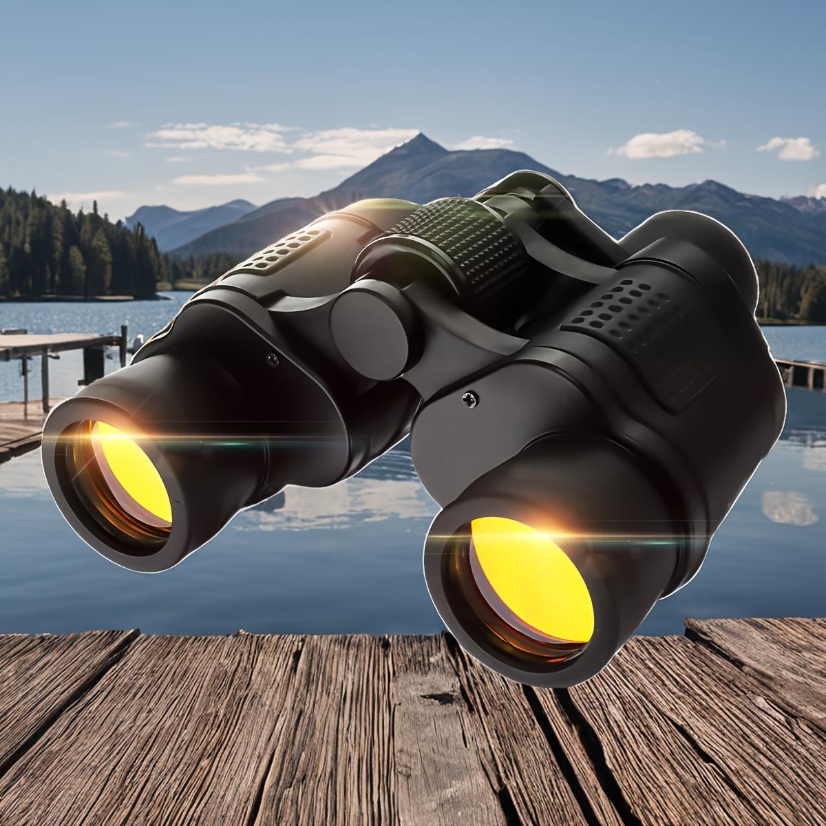 High-Power Binoculars for Bird Watching and Outdoor Sports - Black