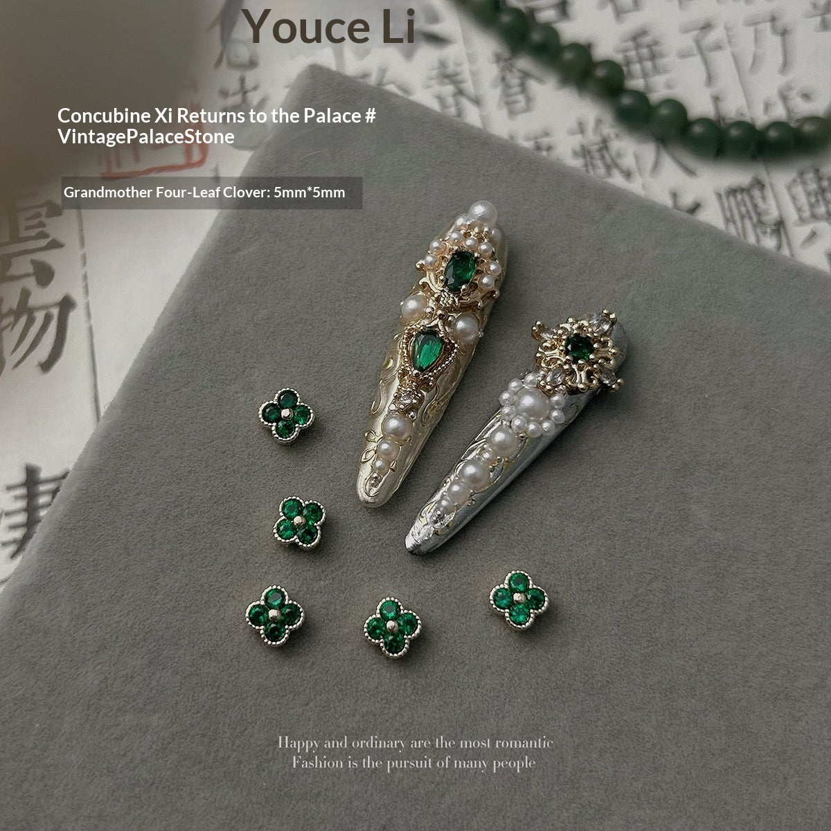 Wearable Nail Rhinestones for Manicure Decorations - Multiple Styles