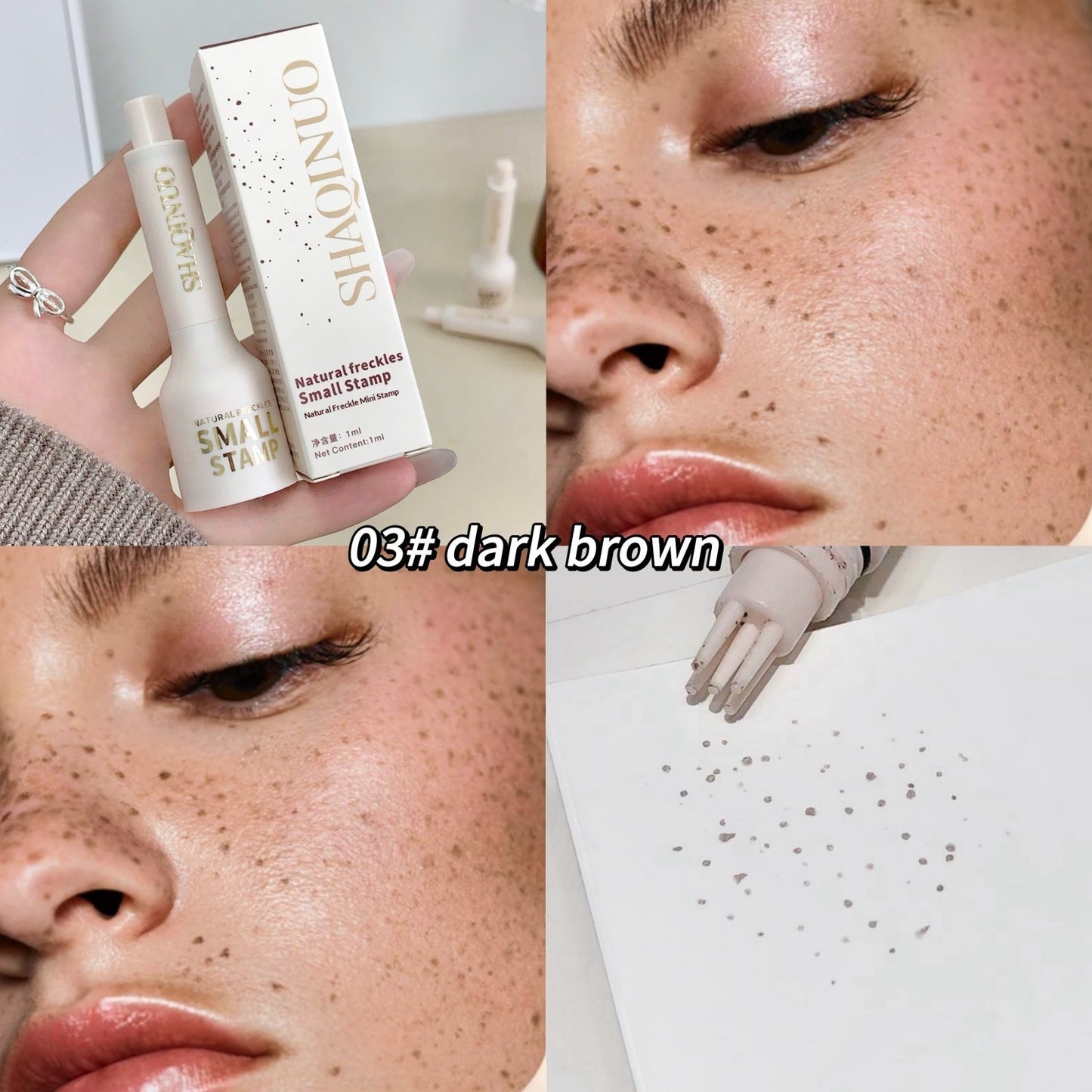 Natural Freckle Stamp for Spot Removal & Skin Brightening Waterproof Mini Tool
