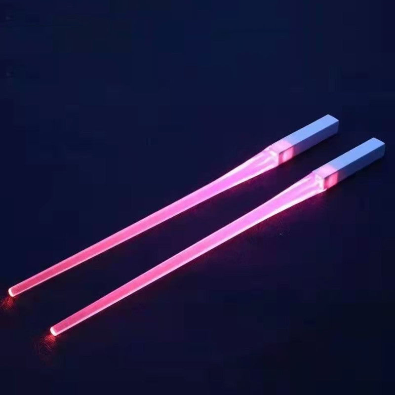 LED Light-Emitting Chopsticks - Creative Light Stick Toys for Home & Party Use