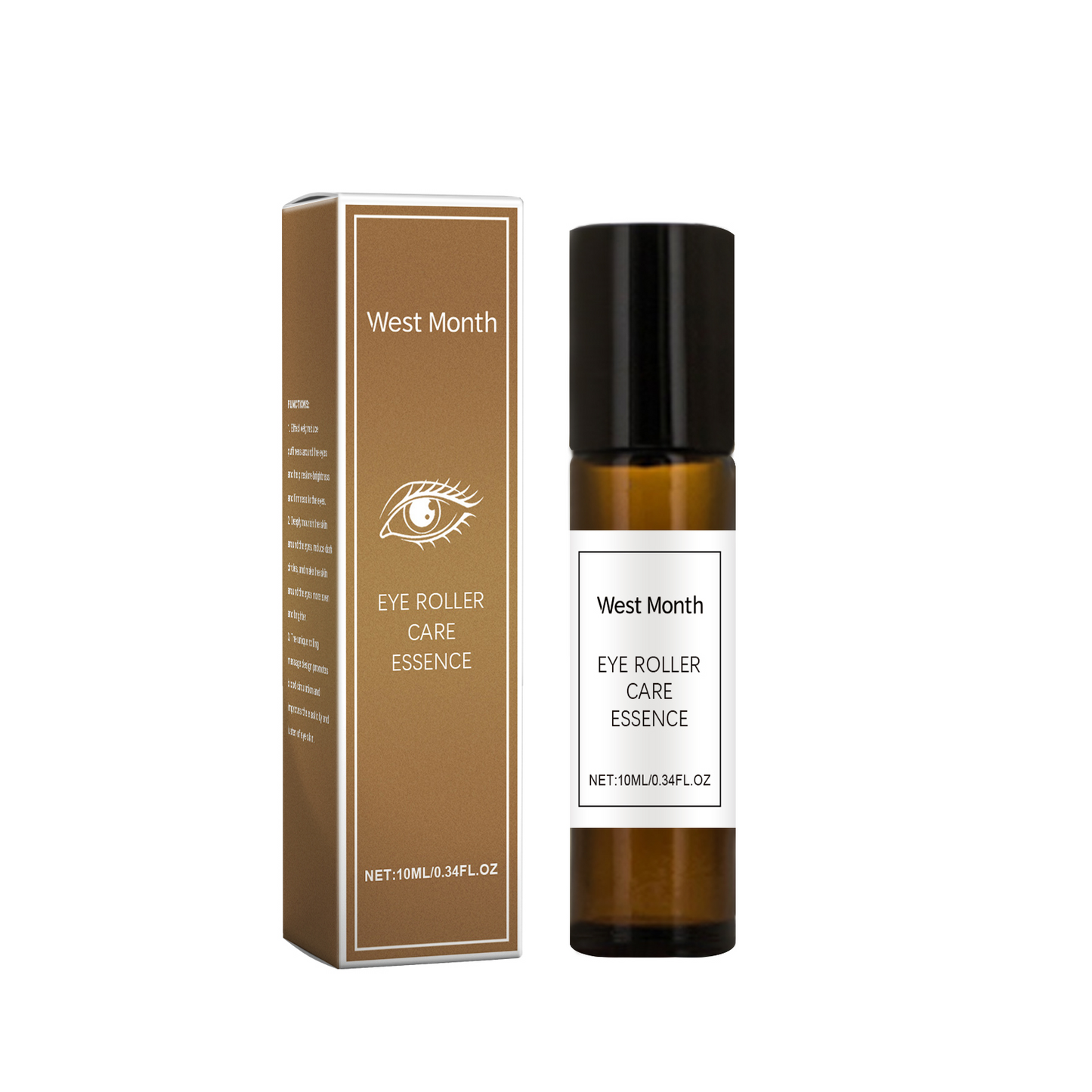 Firming Eye Serum with Roller Ball - Nourishing Vitamin E & Jojoba Oil - 10ml