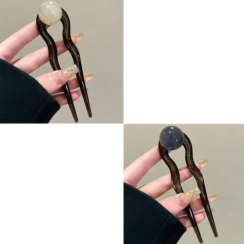 Retro U-Shaped Hair Pin Barrettes - Simple Hair Accessories