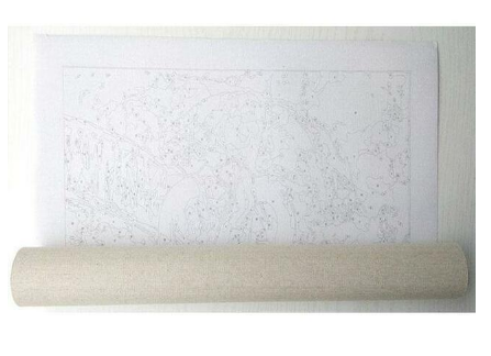 Lavender Flower DIY Painting Kit - No Frame, Multiple Sizes