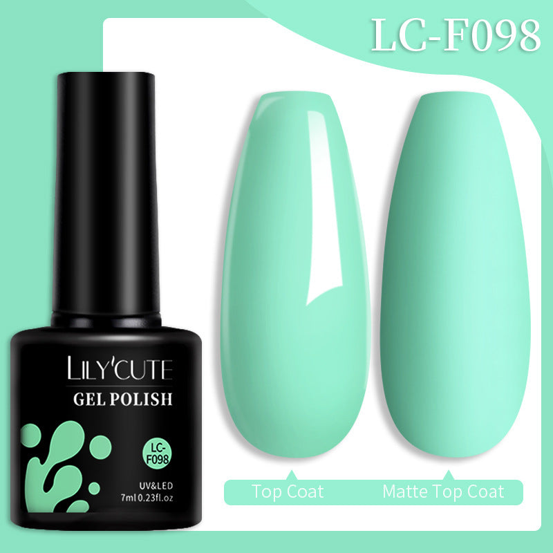 Colored Glitter Nail Glue Set for Nail Art - Waterproof & Non-Flushing
