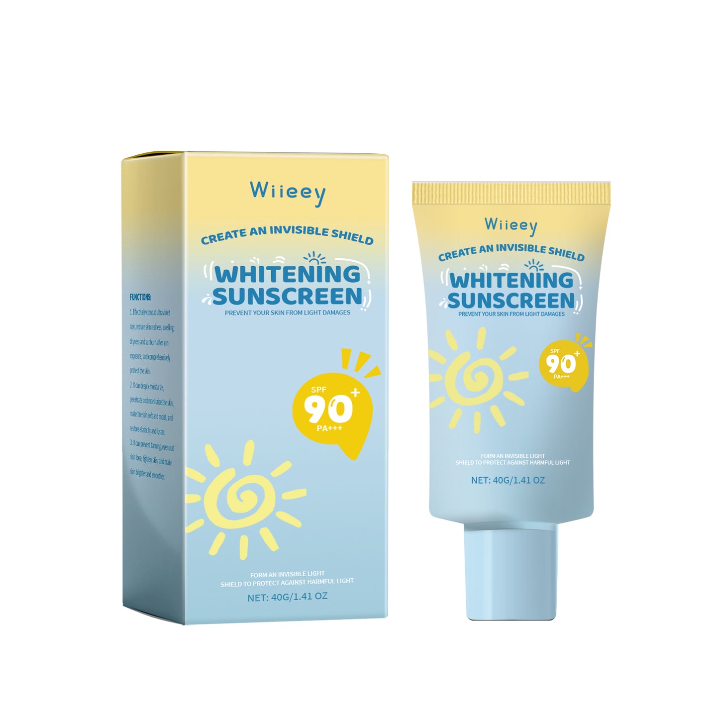Hydrating Sunscreen Cream - Moisturizing & Protective Body Care