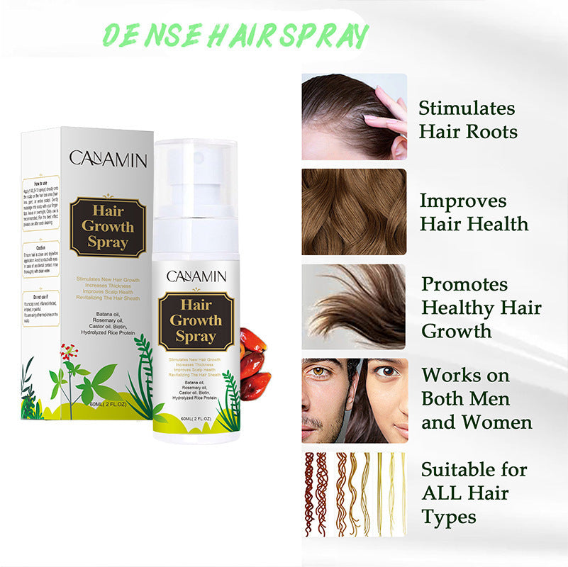 Hair Growth Spray with & Ginseng - 60ml