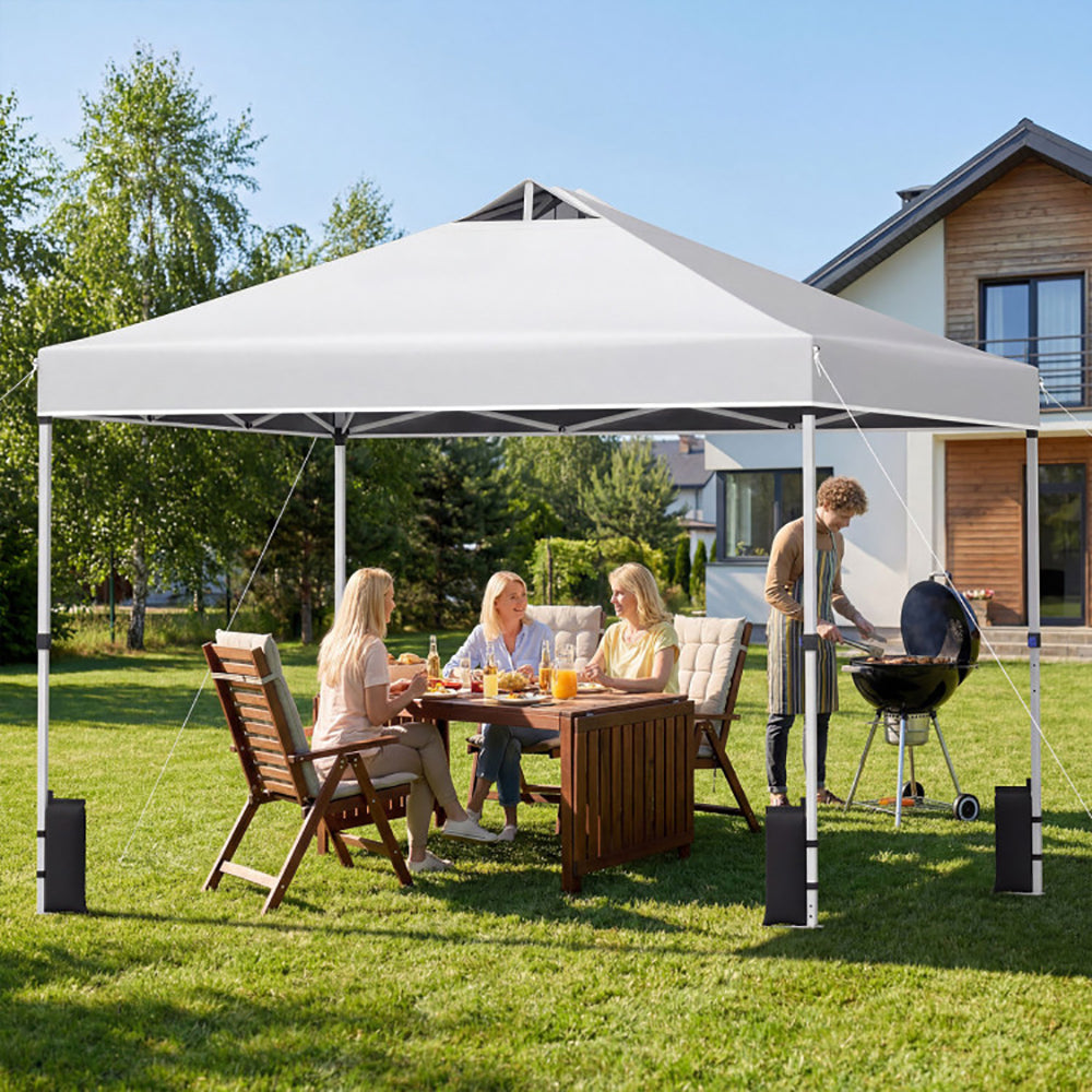 10x10 Pop Up Canopy Tent with Storage Bag - Multiple Colors