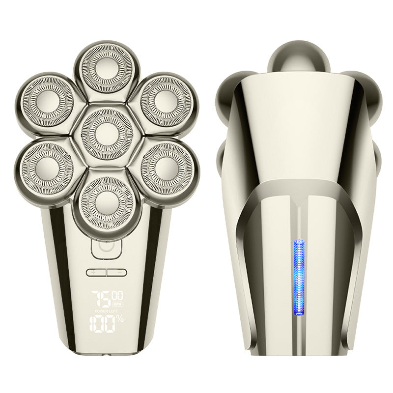 Rechargeable Electric Shaver - Magnetic Floating Head
