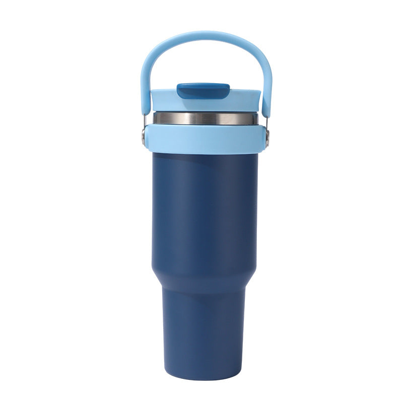 Large Capacity Double Wall Stainless Steel Car Cup - 40oz Drinkware