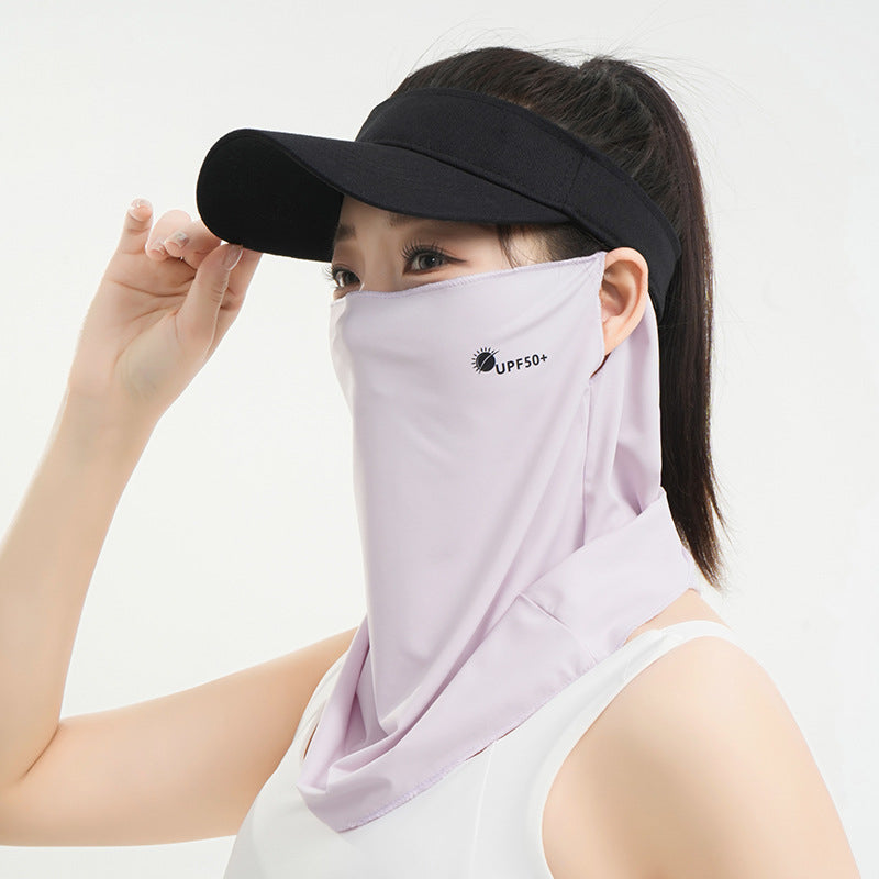 Breathable Face Mask with UV Protection & Neck Ear Hanging