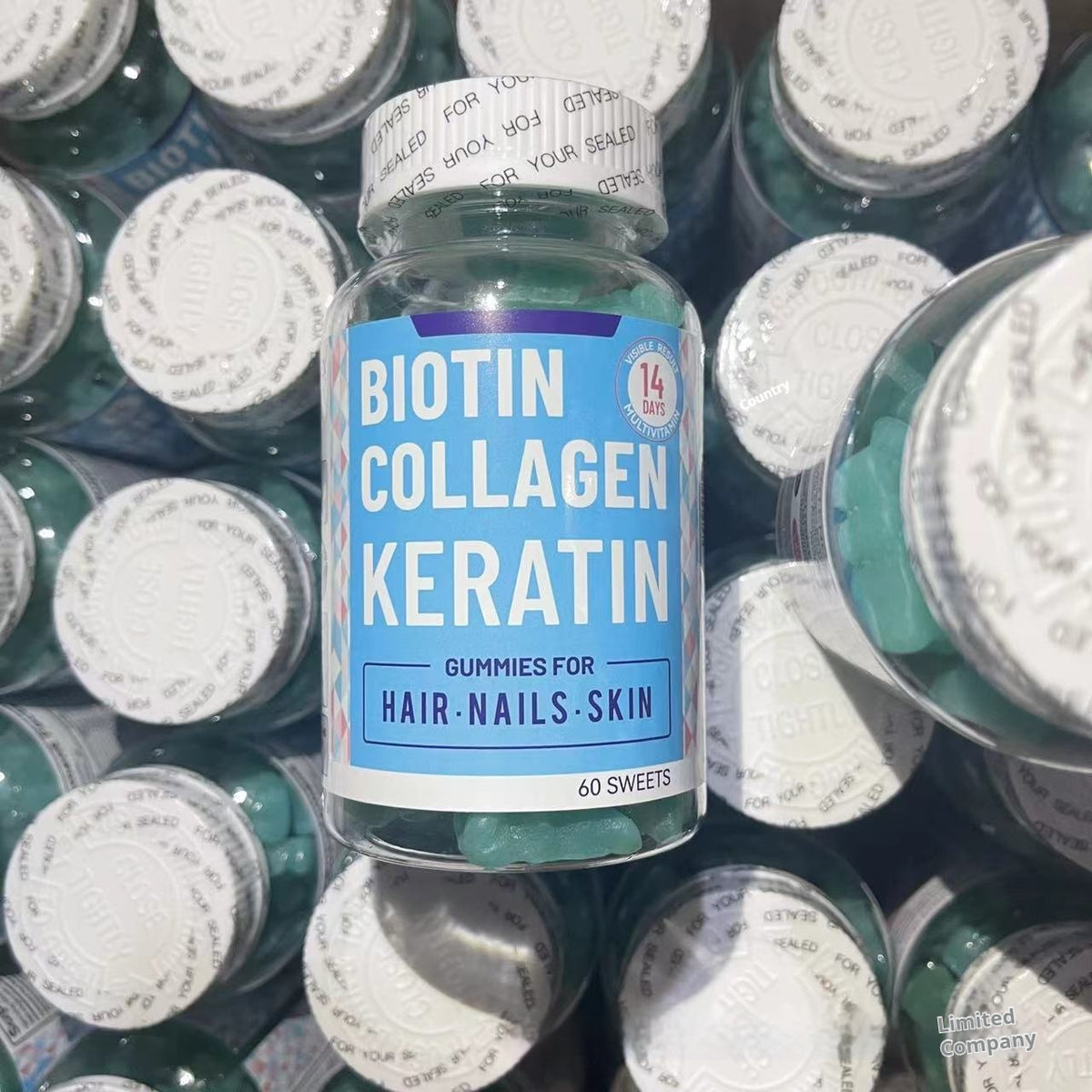 Biotin Collagen Skin & Nail Soft Candy Supplement