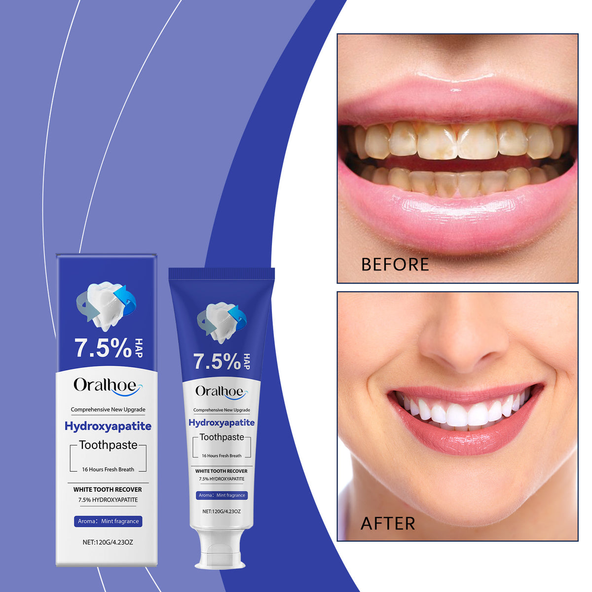 Whitening & Repair Toothpaste 120g