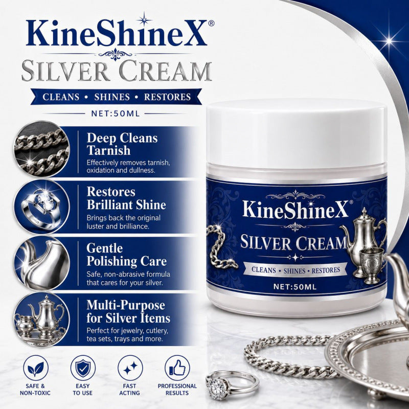 Silverware Care and Cleaning Cream 50ML - Home Kitchen Utensil Maintenance