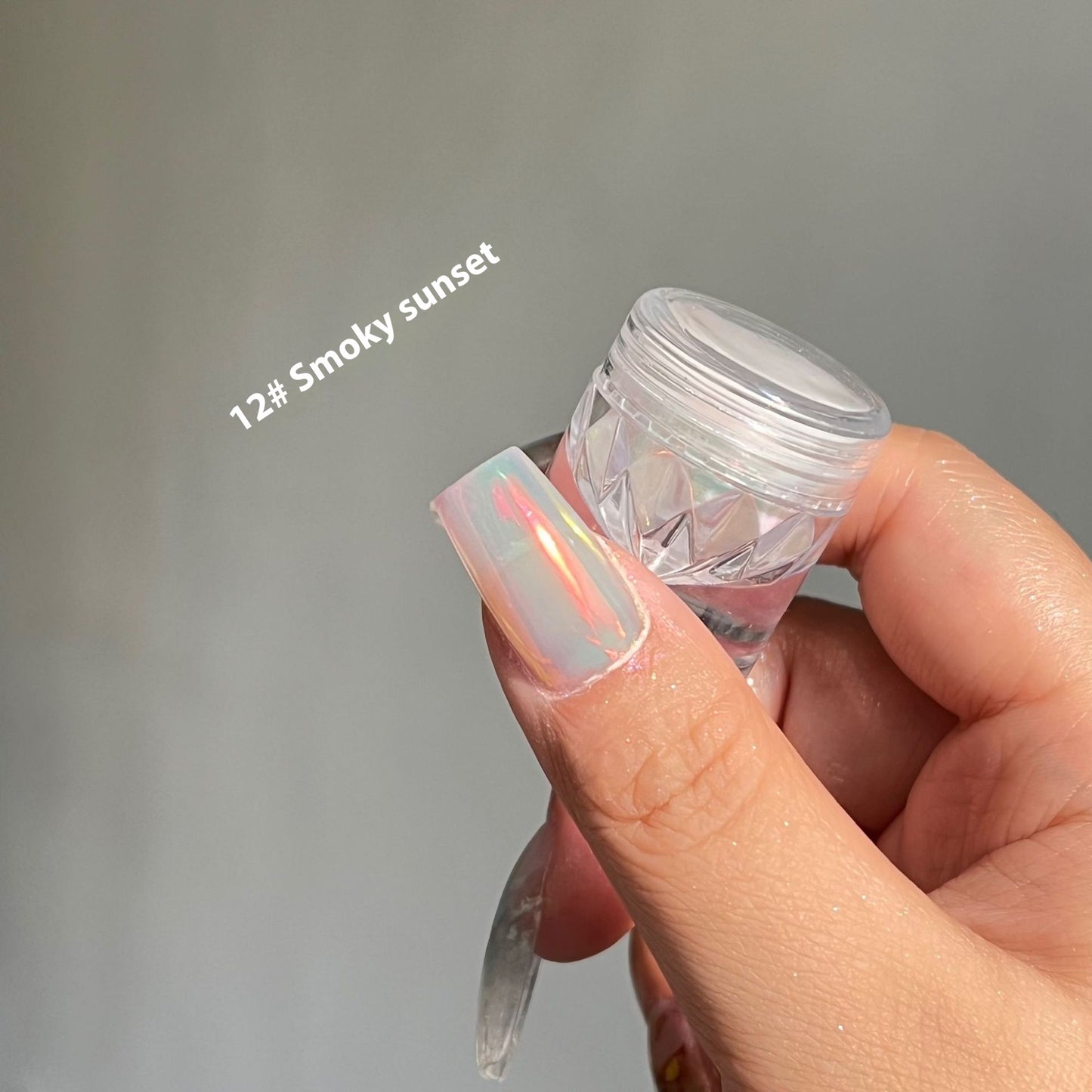 Nail Art Powder Mirror Glitter for Nail Decoration Aurora Effect Beauty Ornament