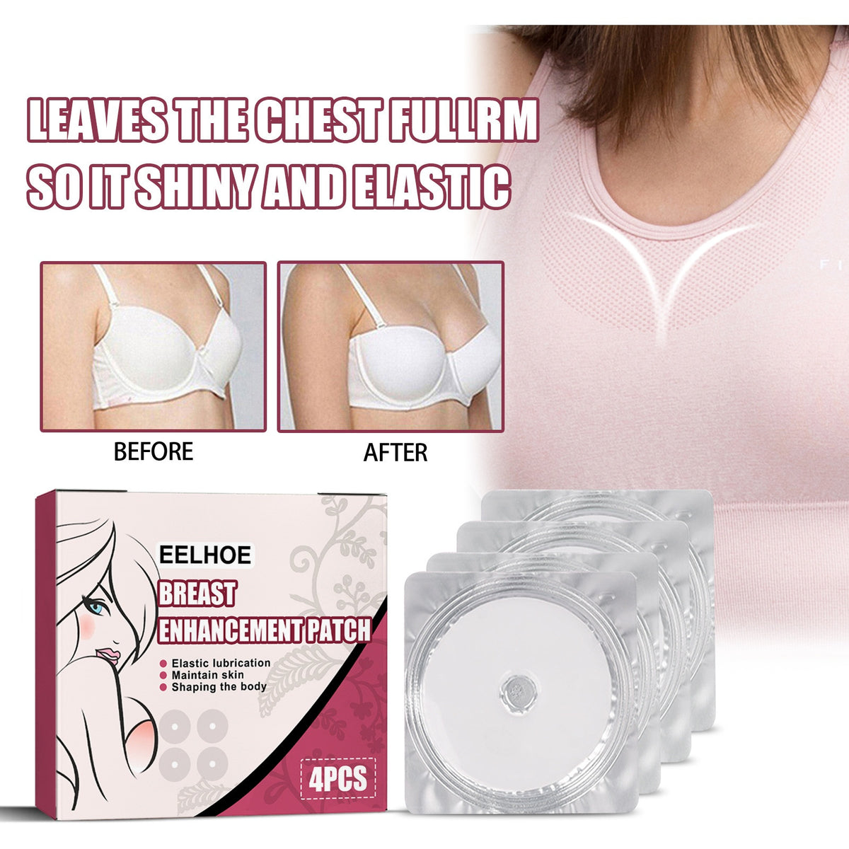 Chest Collagen Anti-SAG Push Up Nursing Adhesive Bandage