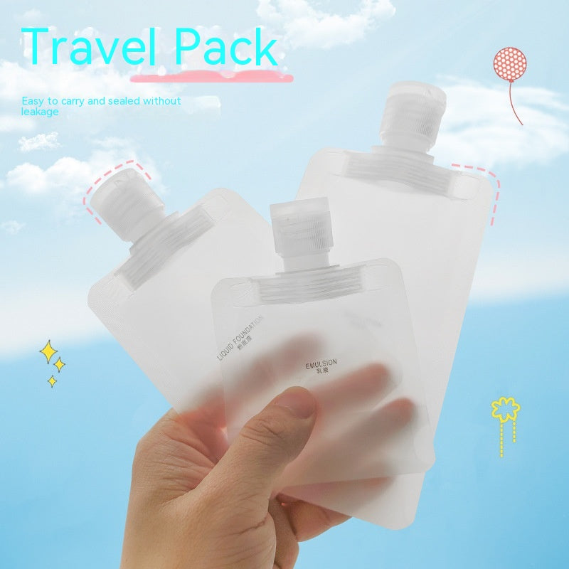 Disposable Travel Skincare Subpackaging Bags - 30ML, 50ML, 100ML