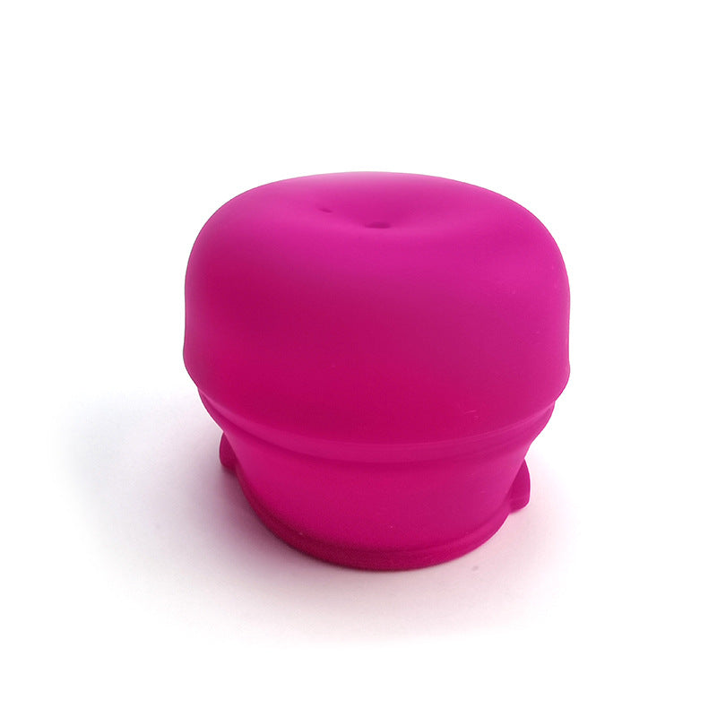 Anti-Spill Leak-Proof Silicone Straw Cup Lid for Baby & Kids - Multiple Colors