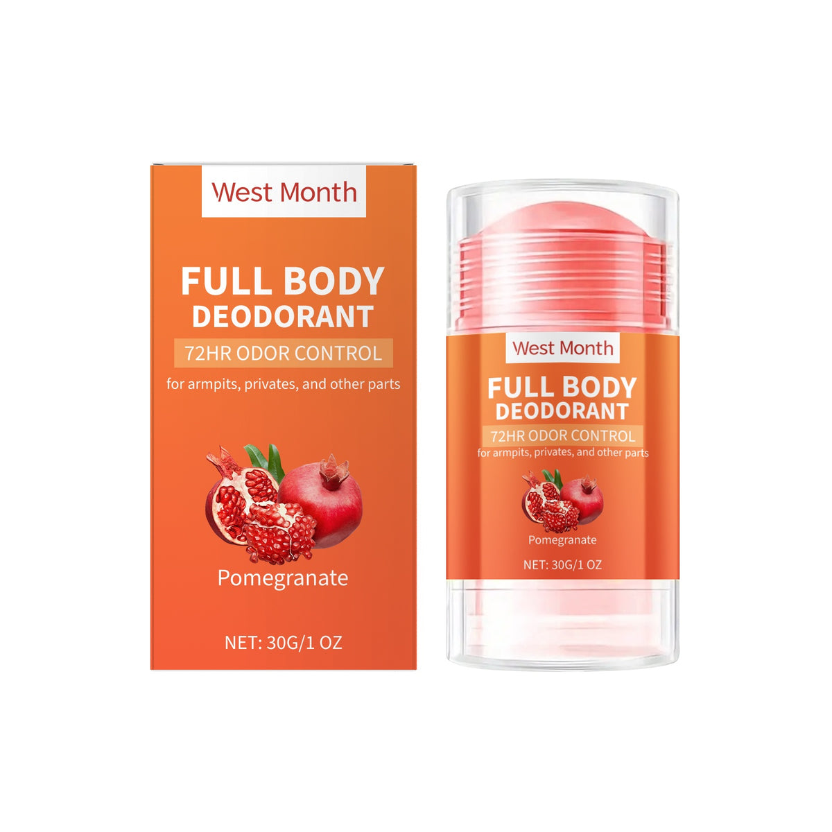 Body Sweat And Deodorizing Stick