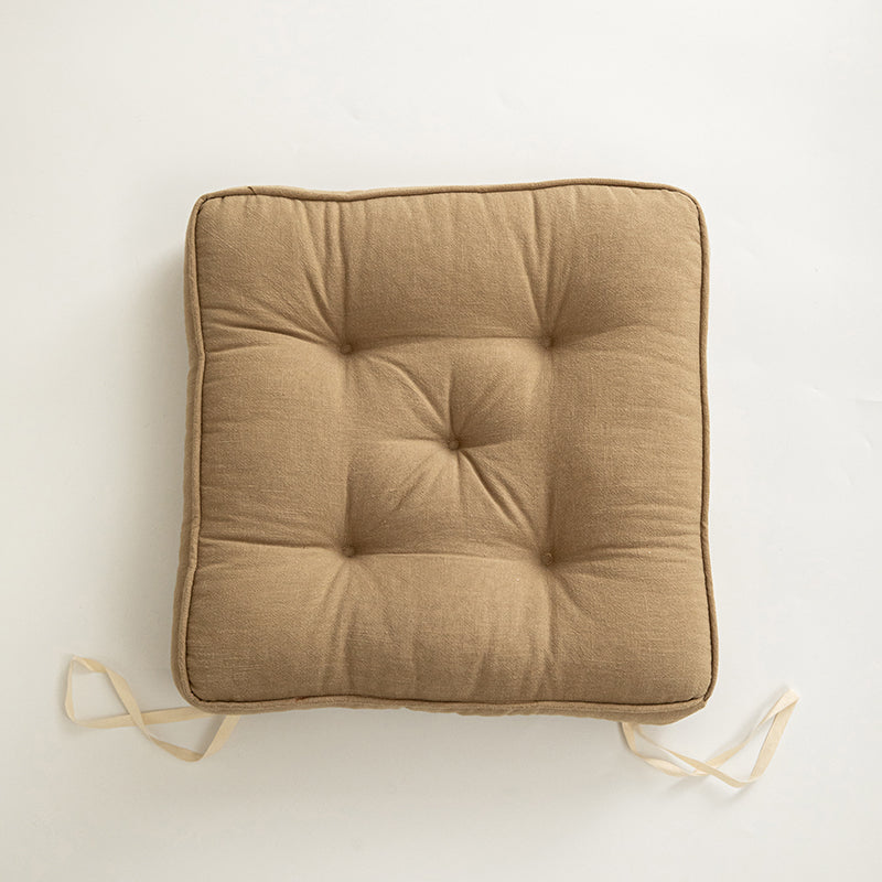 Japanese Cotton Linen Cushion Cover Thickened Anti-Skid Home Decor