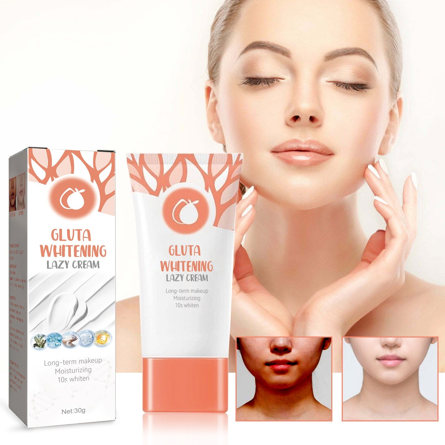 Hydrating Firming Facial Cream - Moisturizing & Lifting 30g