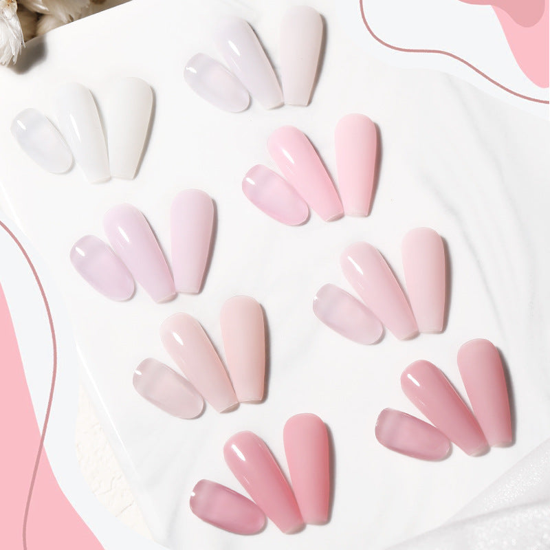Transparent Gel Nail Powder - Phototherapy Adhesive