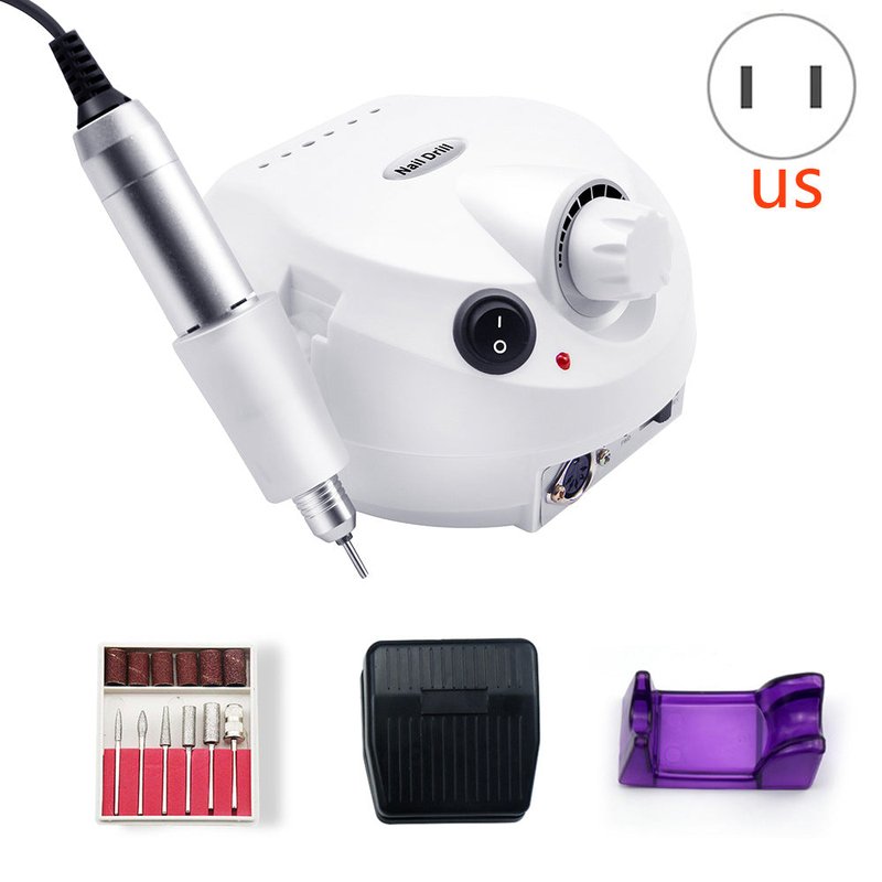 Electric Nail Polisher 3000 RPM with Foot Switch
